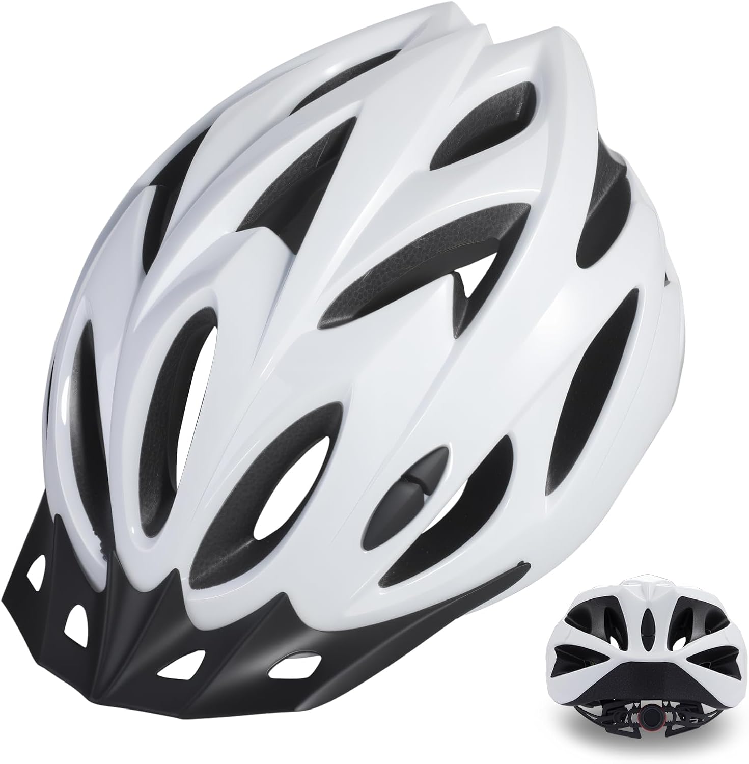 Ultra-Lightweight Cycling Helmet with Detachable Visor