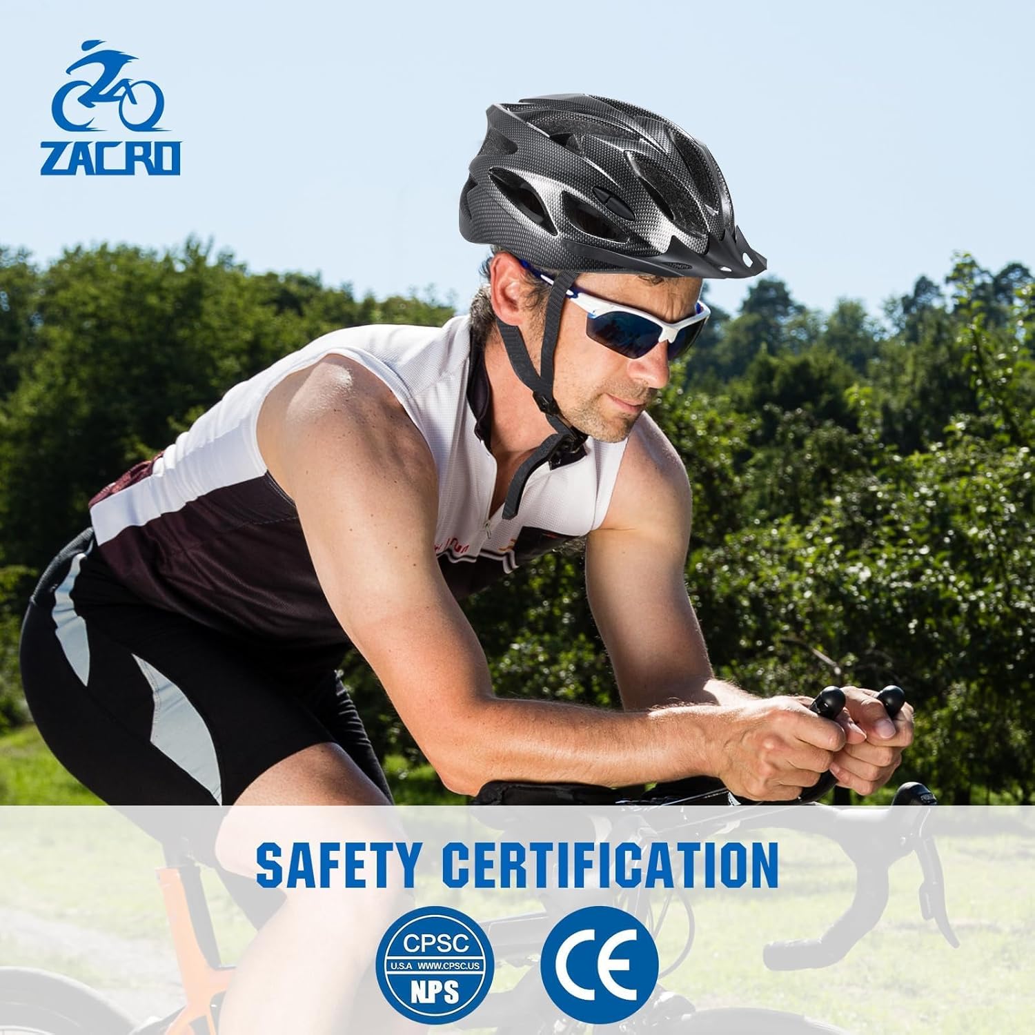 Ultra-Lightweight Cycling Helmet with Detachable Visor