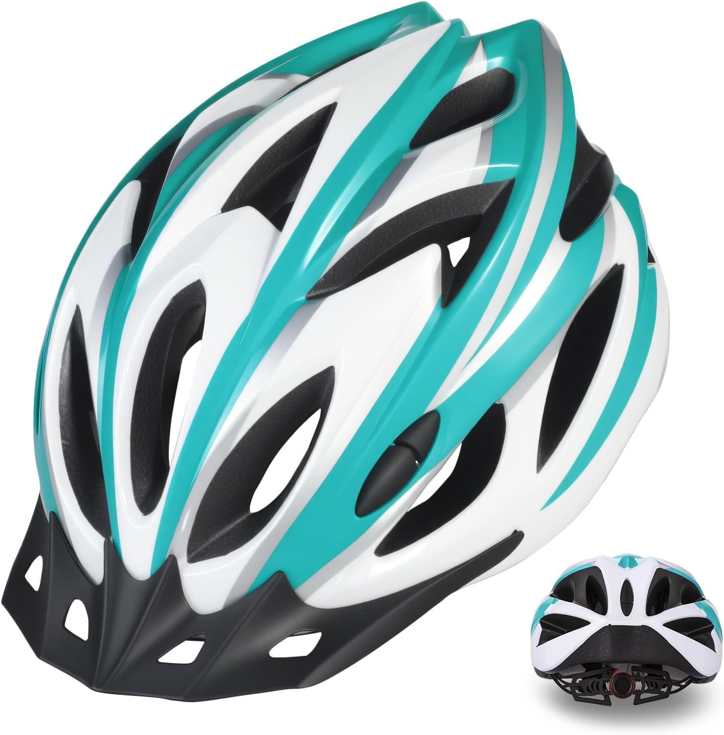 Ultra-Lightweight Cycling Helmet with Detachable Visor
