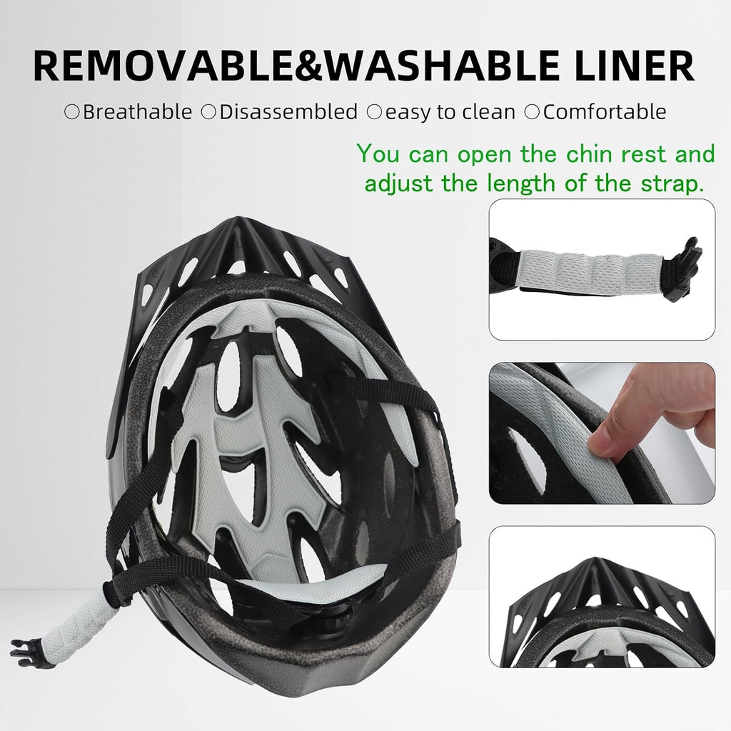Ultra-Lightweight Adjustable Cycling Helmet