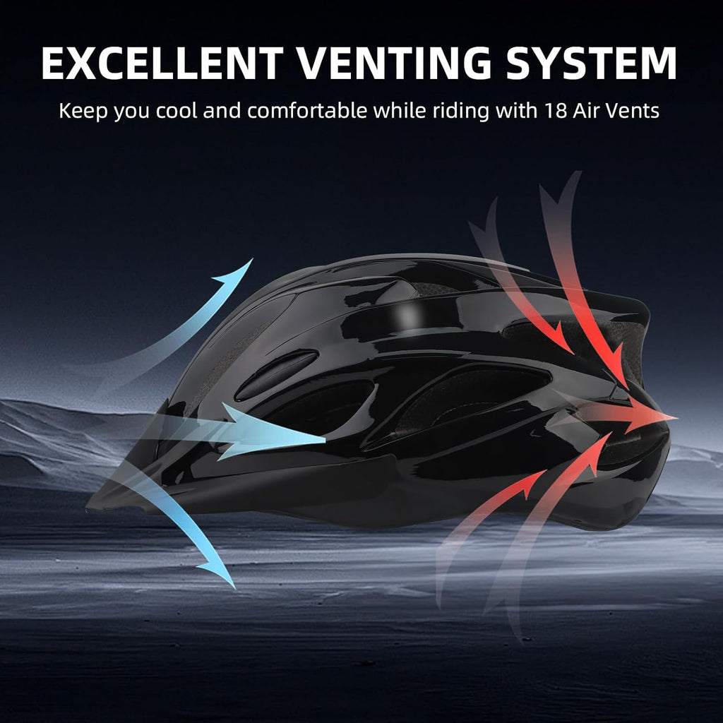 Ultra-Lightweight Adjustable Cycling Helmet