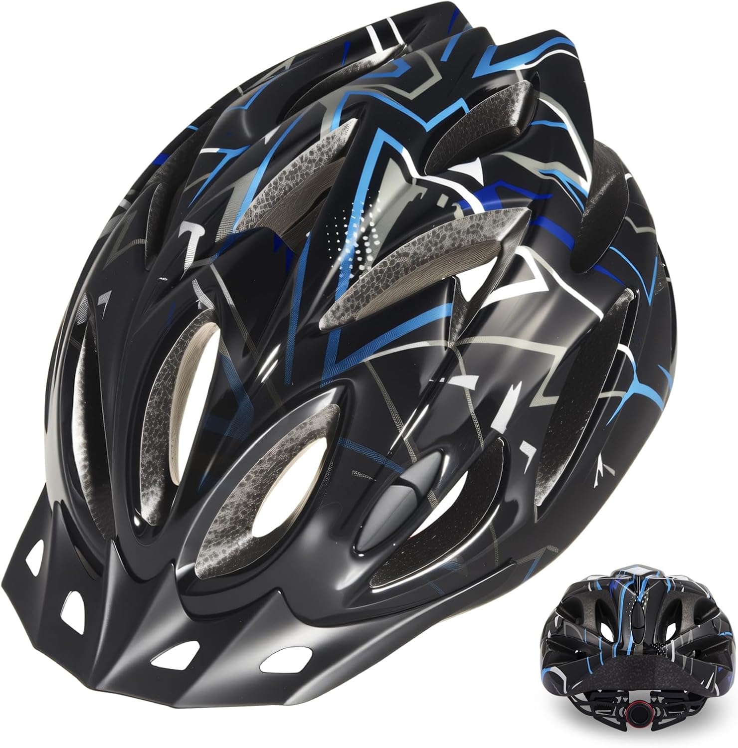 Ultra-Lightweight Cycling Helmet with Detachable Visor